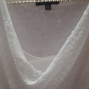 Elegant  pure White sequin Dress